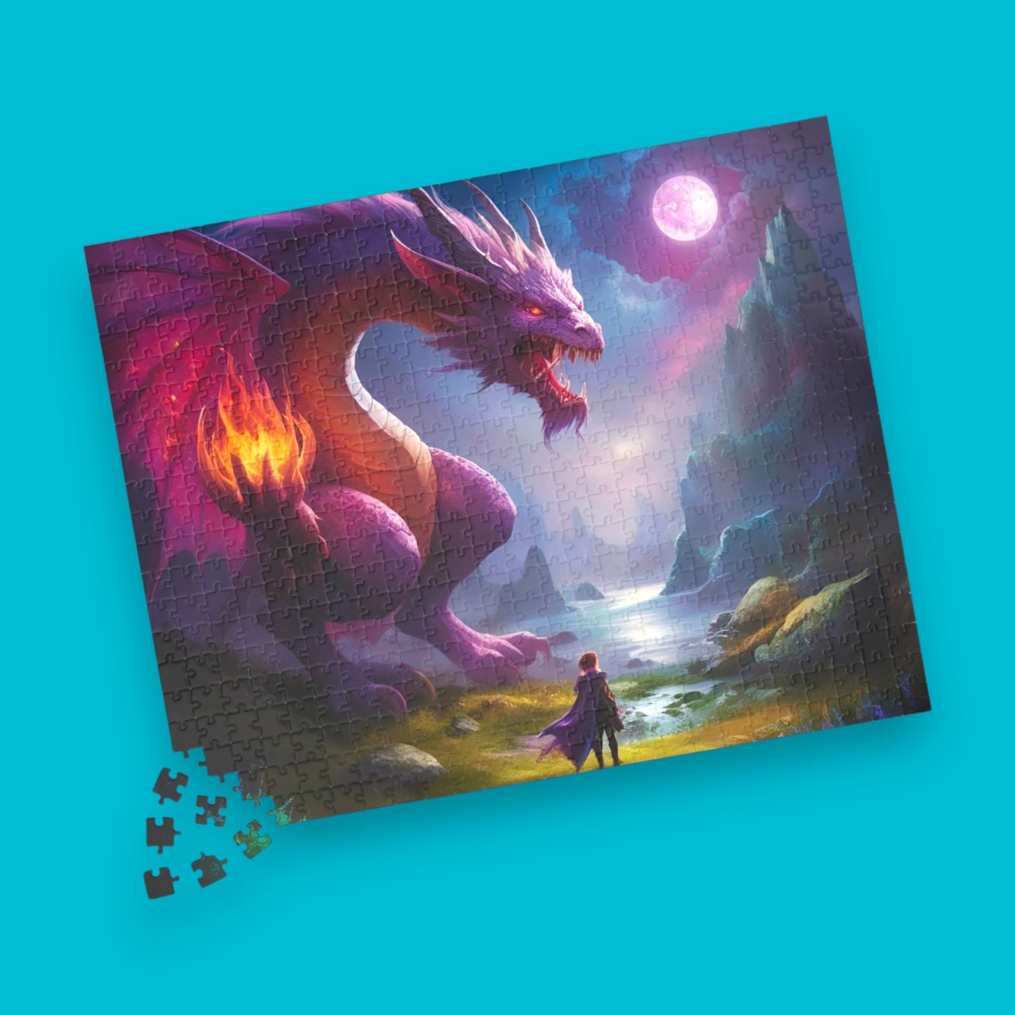 Fantasy Dragon Puzzle -Piece Jigsaw for Adventure Lovers