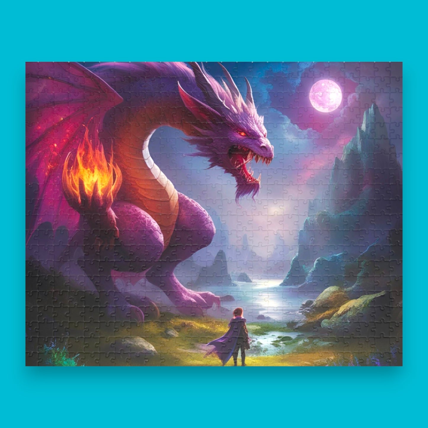 Fantasy Dragon Puzzle -Piece Jigsaw for Adventure Lovers