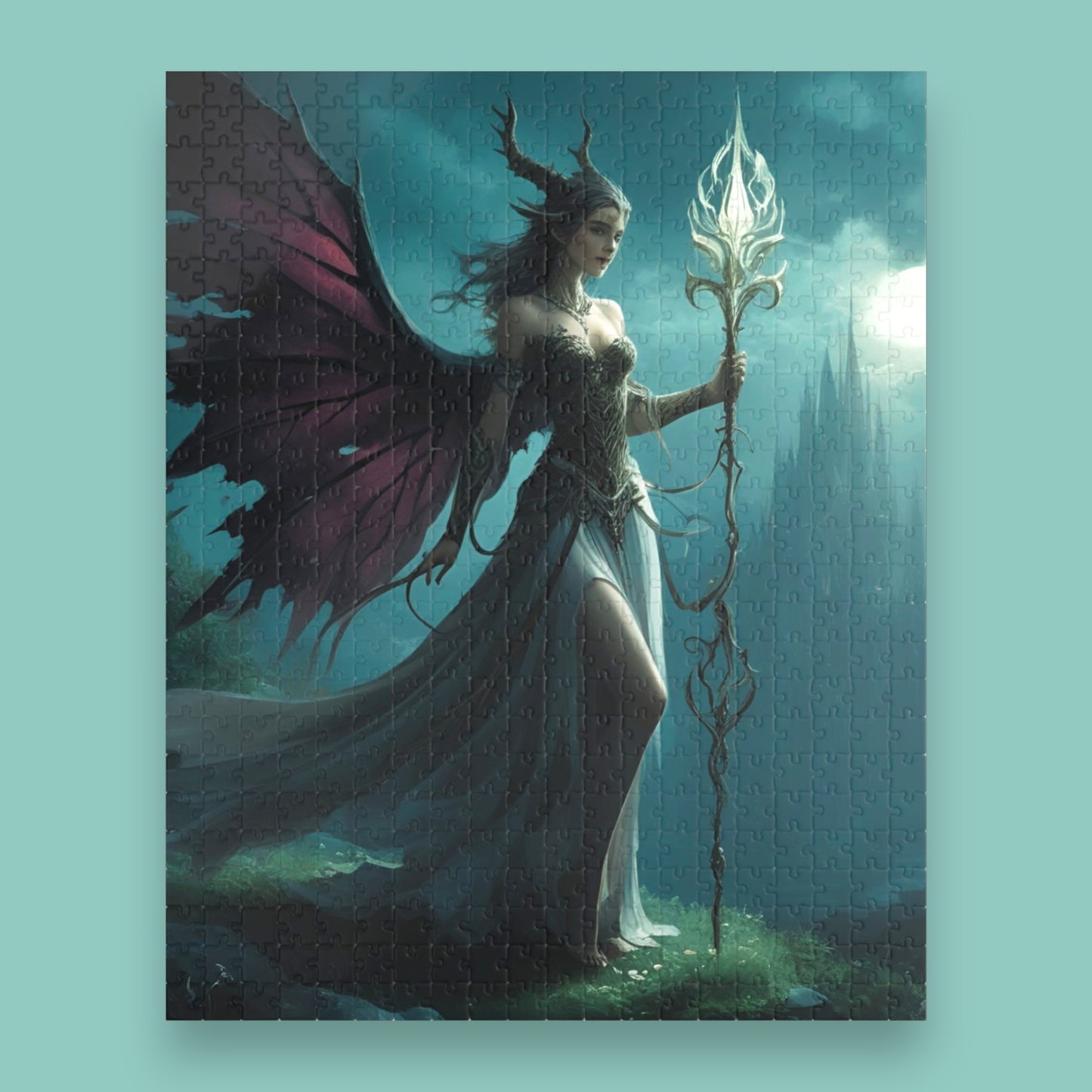 Mystical Fantasy Custom Puzzle Pieces