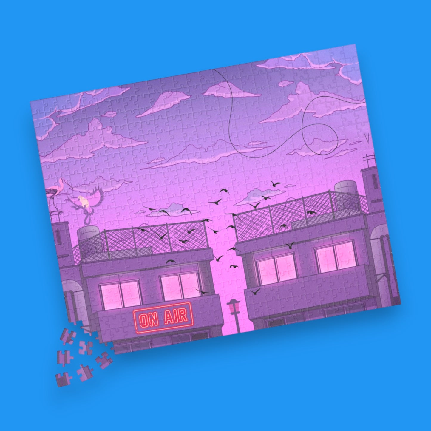 ON AIR Digital Art Puzzle Pieces