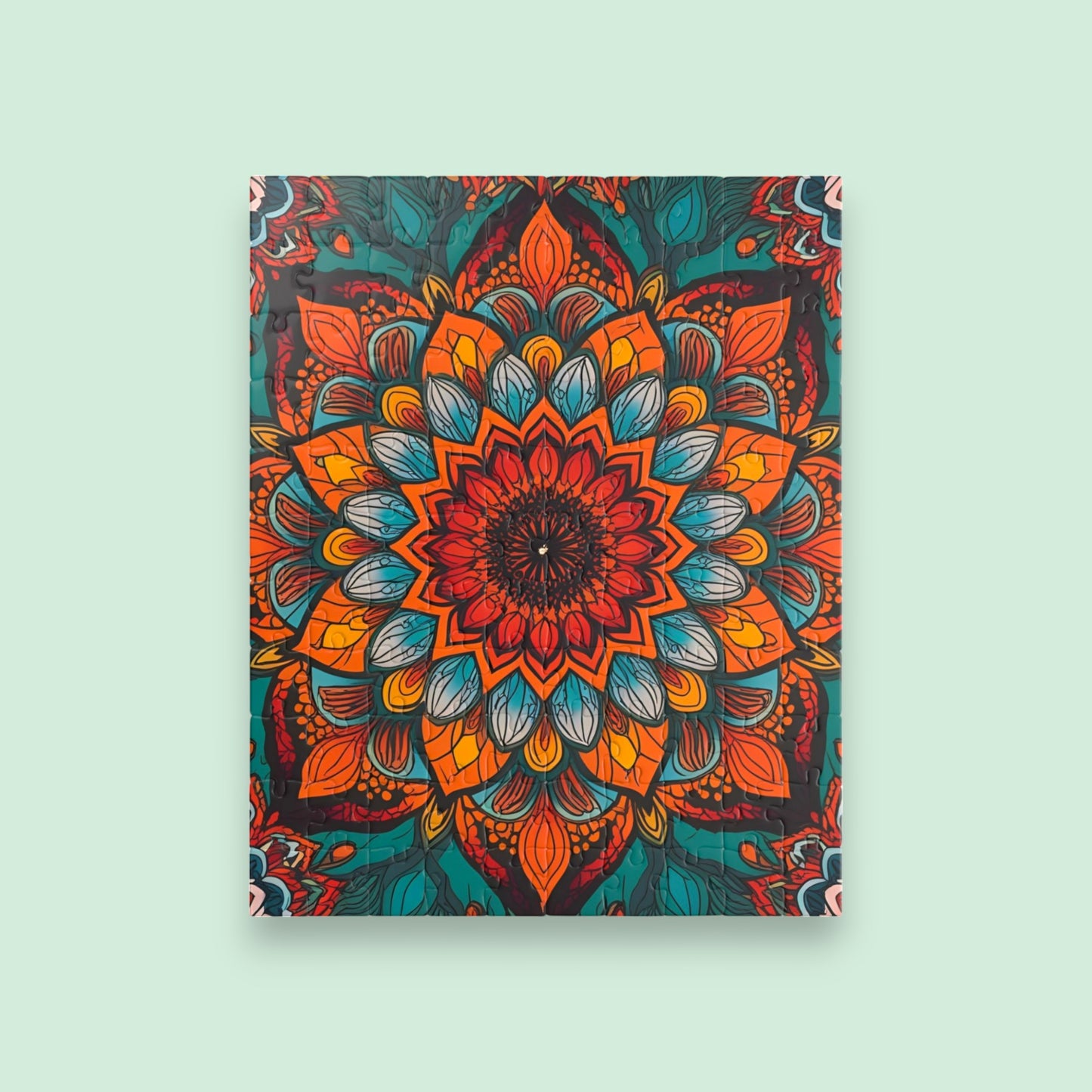 Colorful Mandala Puzzle - Disassociation Management Tertiary