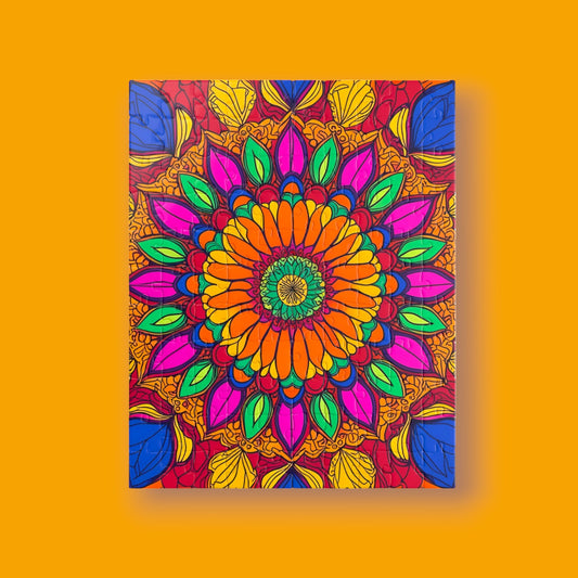 Colorful Mandala Puzzle - Depression Management Tertiary