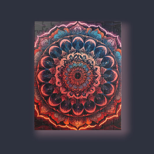 Mandala Art Puzzle - Depression Management
