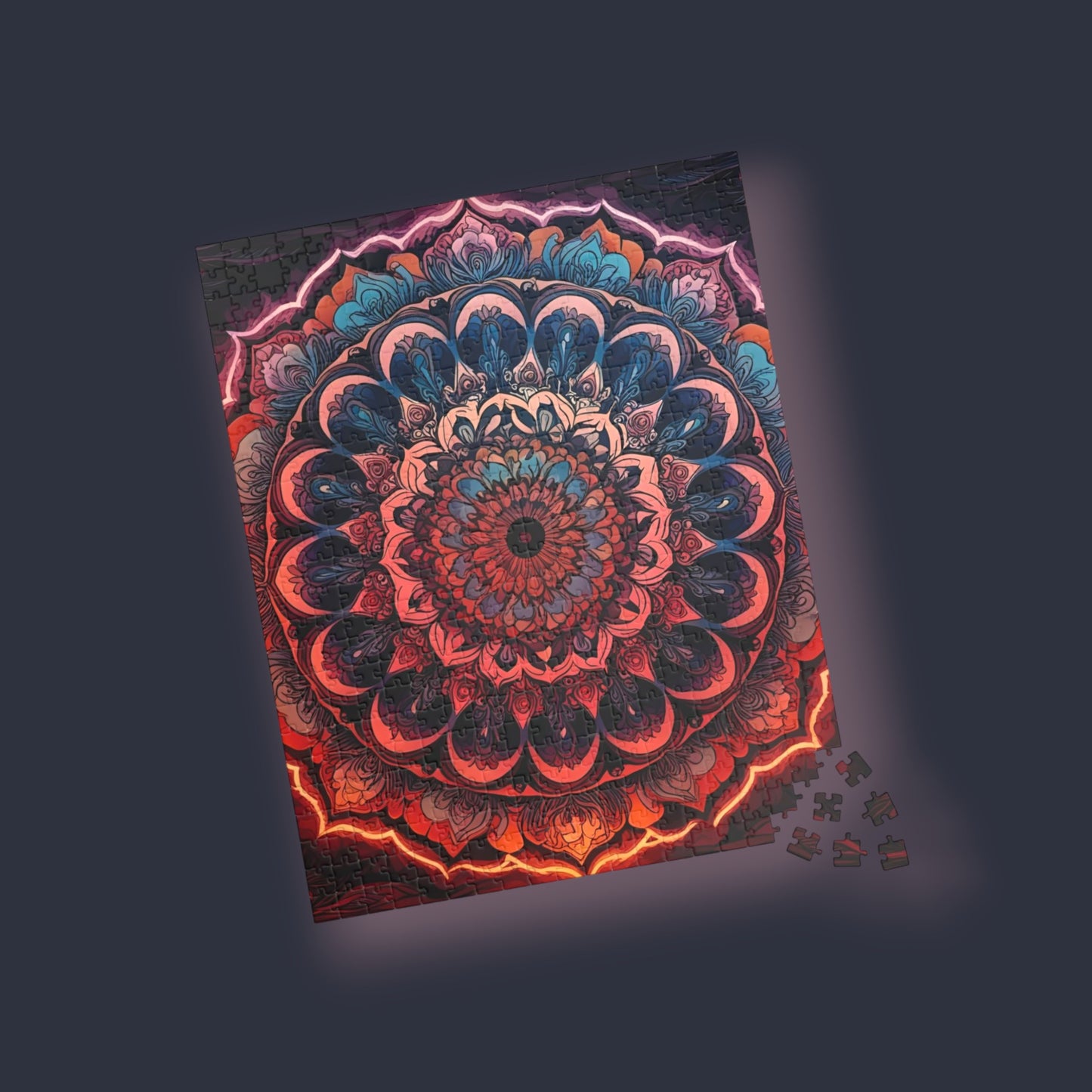 Mandala Art Puzzle - Depression Management