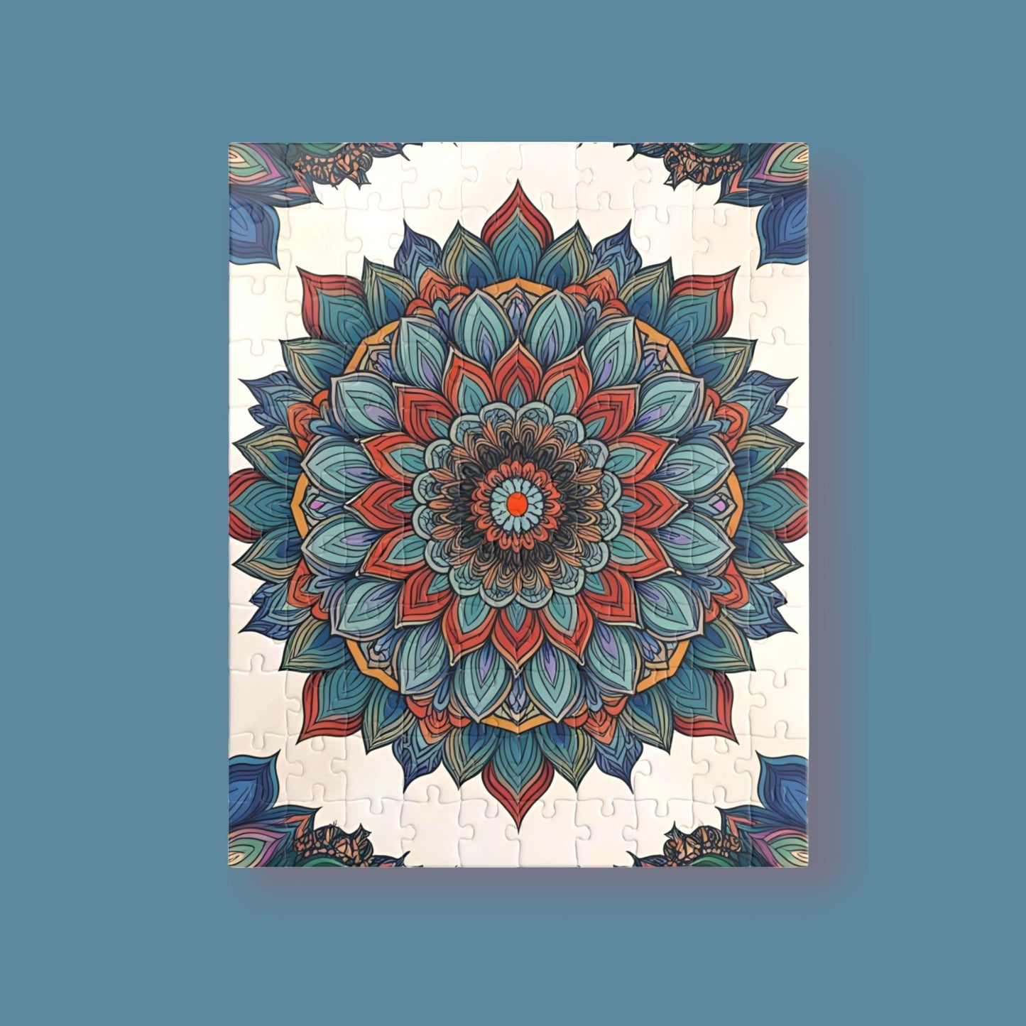 Mandala Flower Puzzle - Anxiety Management