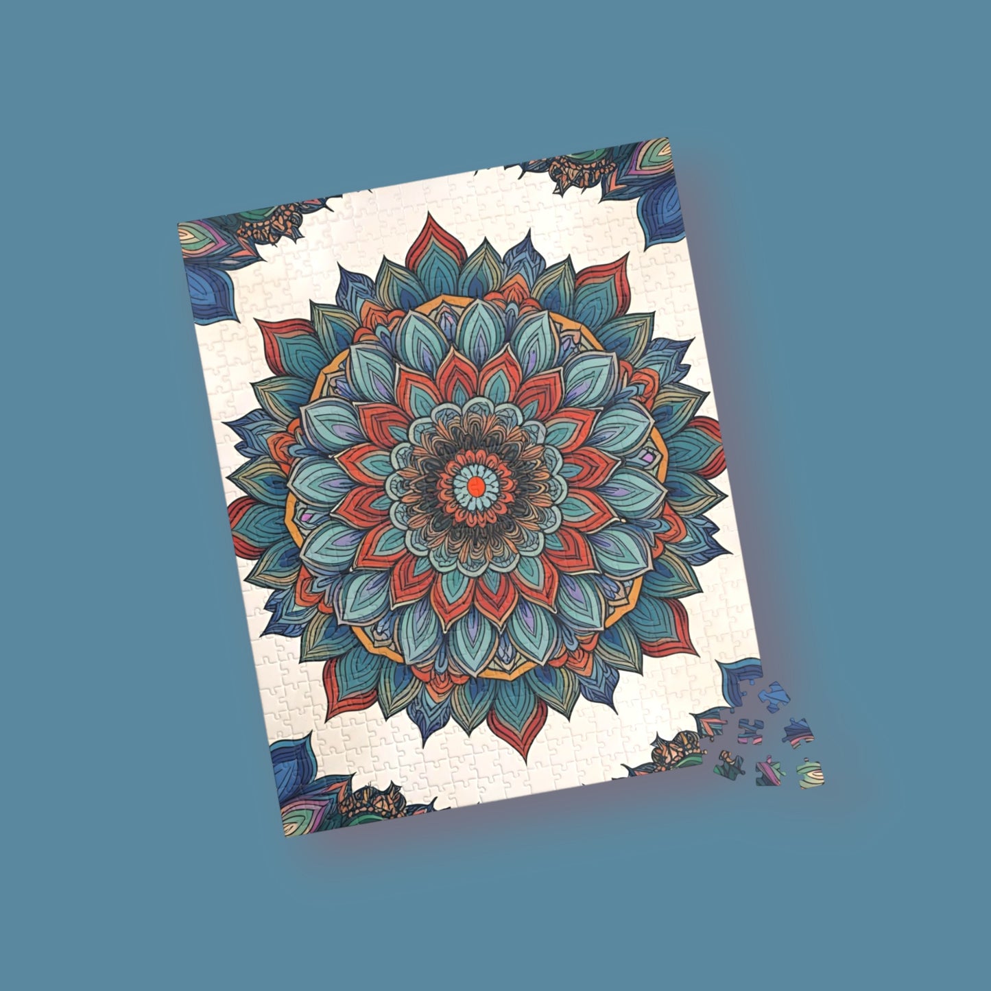 Mandala Flower Puzzle - Anxiety Management