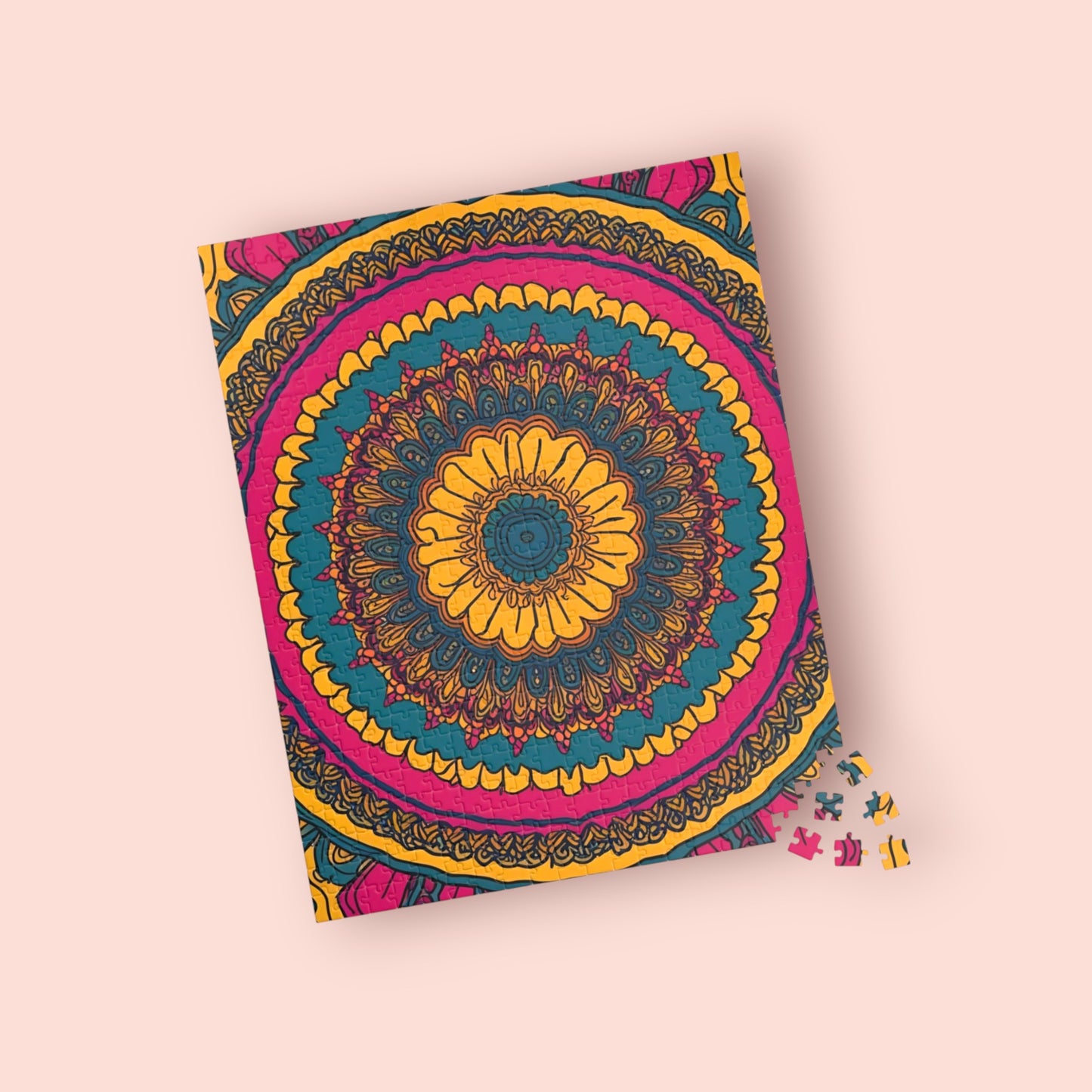 Colorful Mandala Puzzle - Disassociation Management Secondary