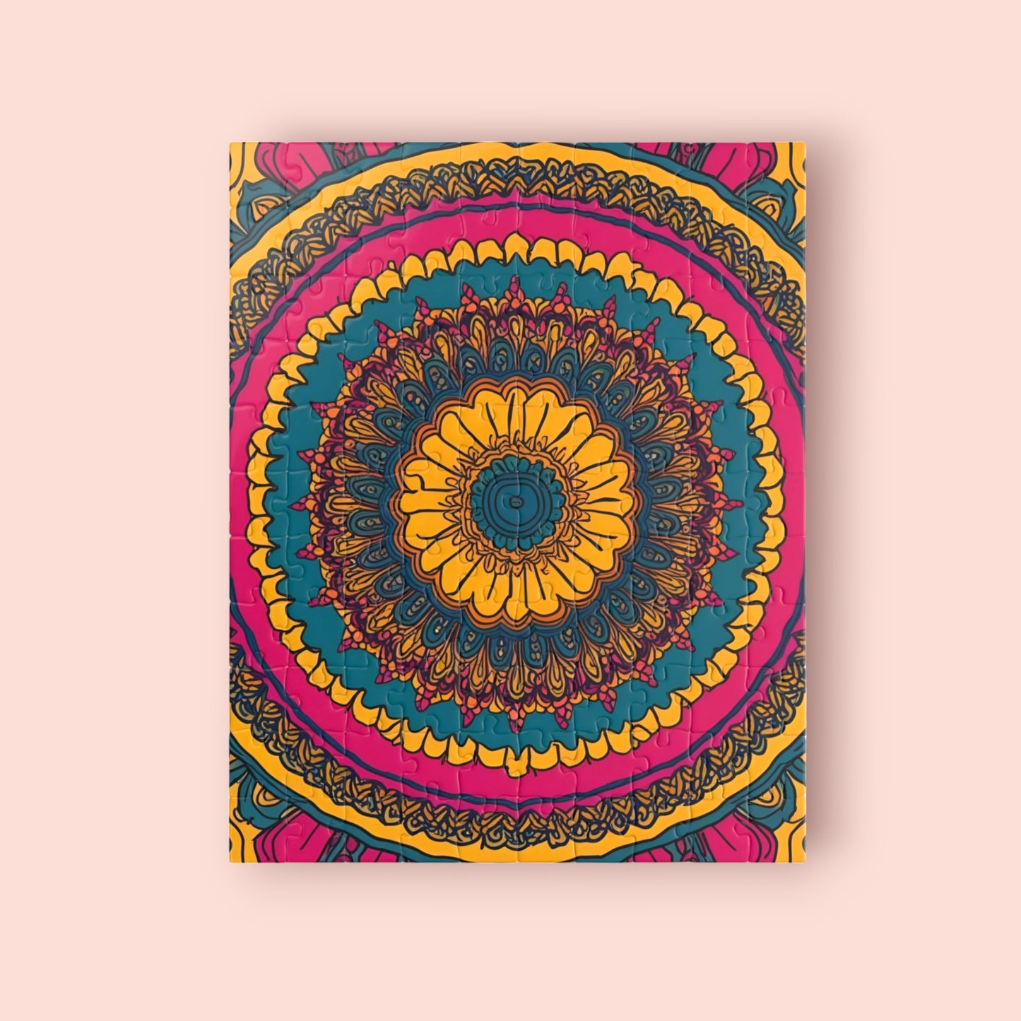 Colorful Mandala Puzzle - Disassociation Management Secondary