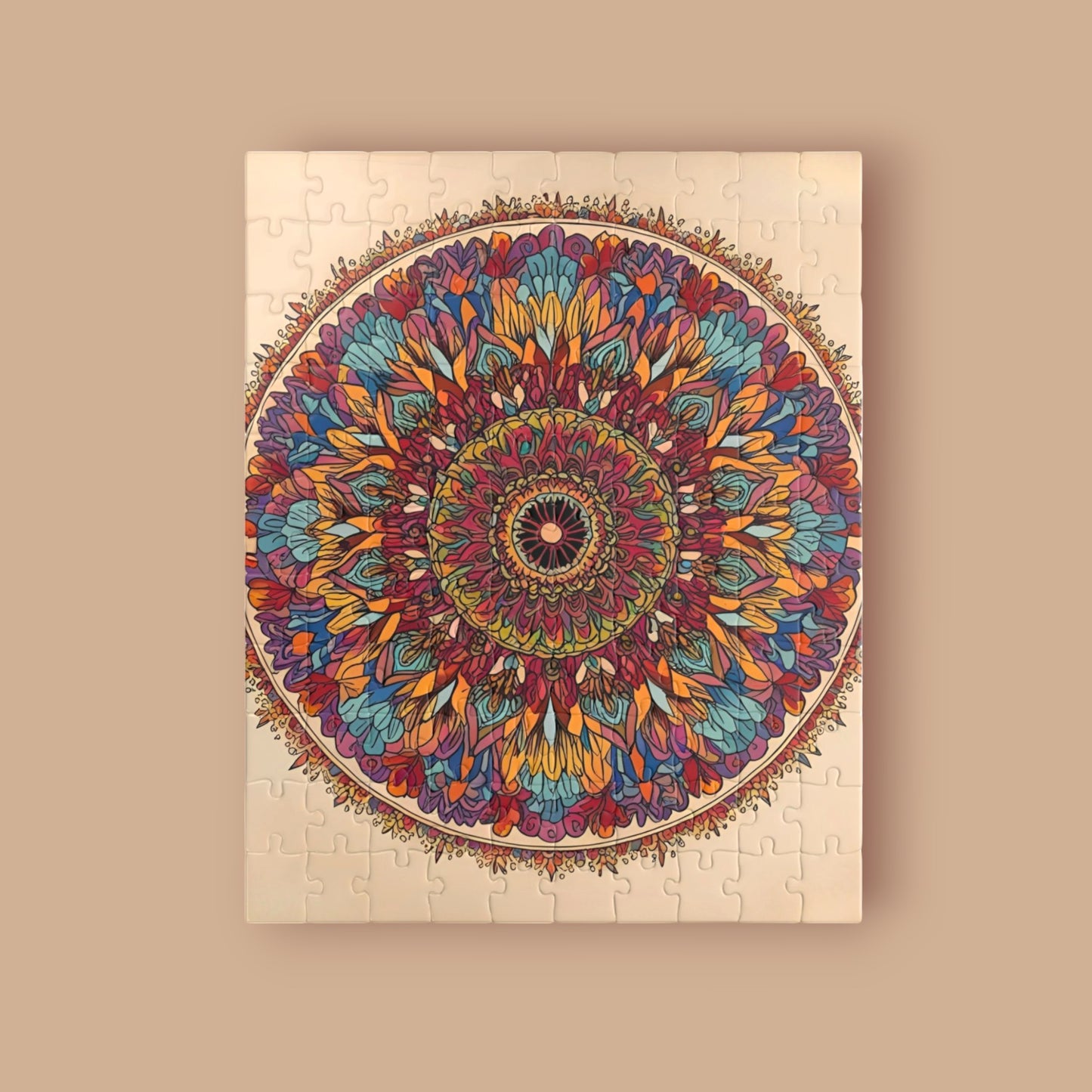 Colorful Mandala Puzzle - Disassociation Management