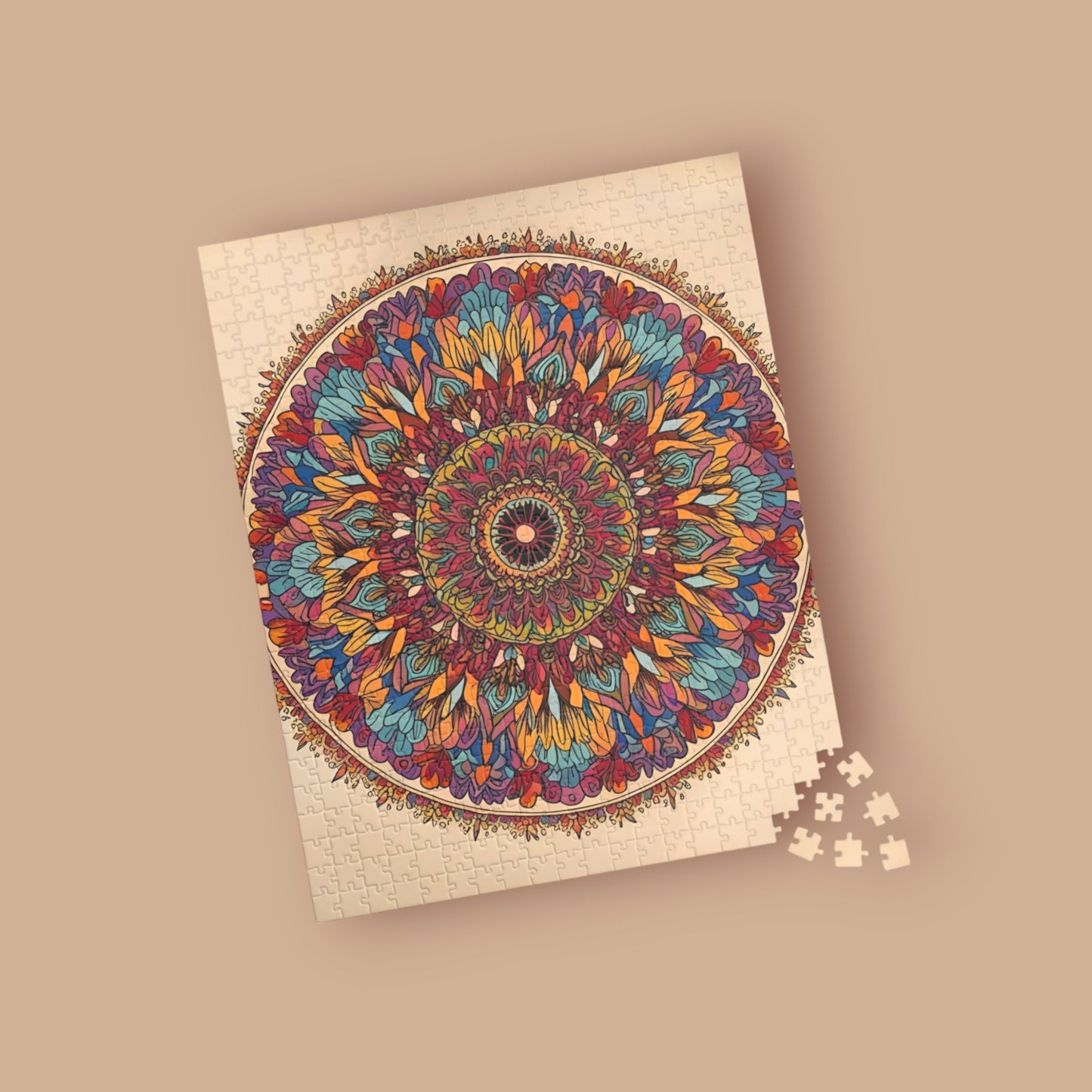 Colorful Mandala Puzzle - Disassociation Management