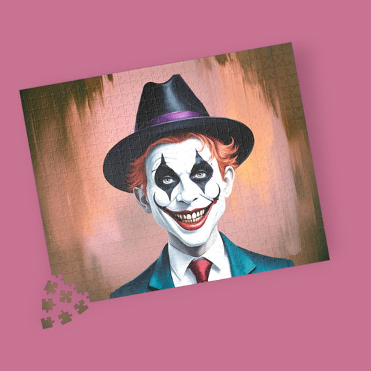 Joker Clown Puzzle - 520 Piece Horror Jigsaw for Adults & Teens