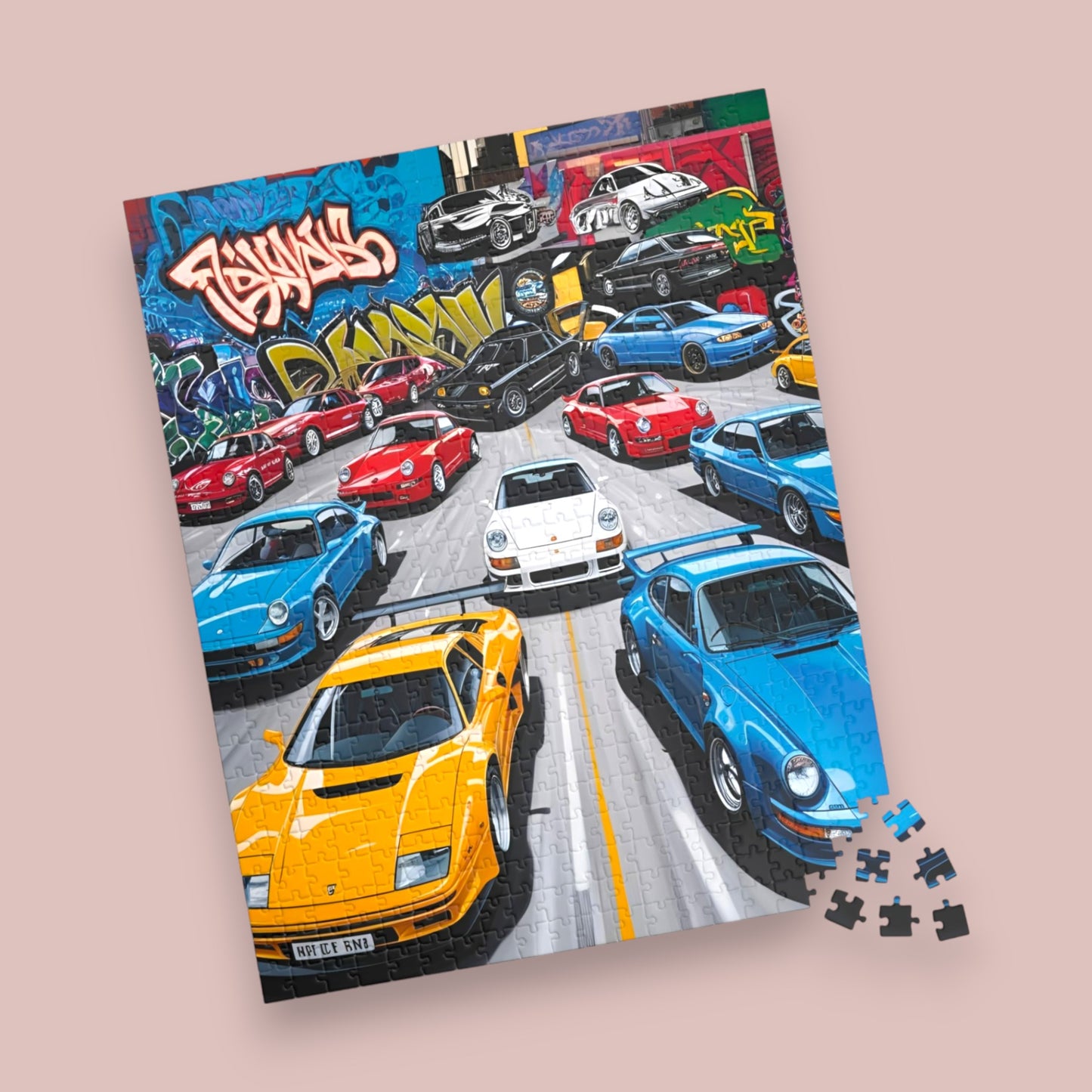 Street Racing Custom Puzzle Piece (520 Pieces)