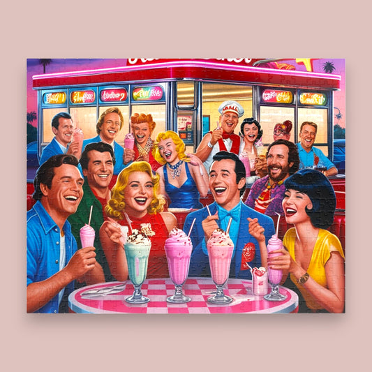 Vintage Ice Cream Parlor Puzzle (110, 252, 520)