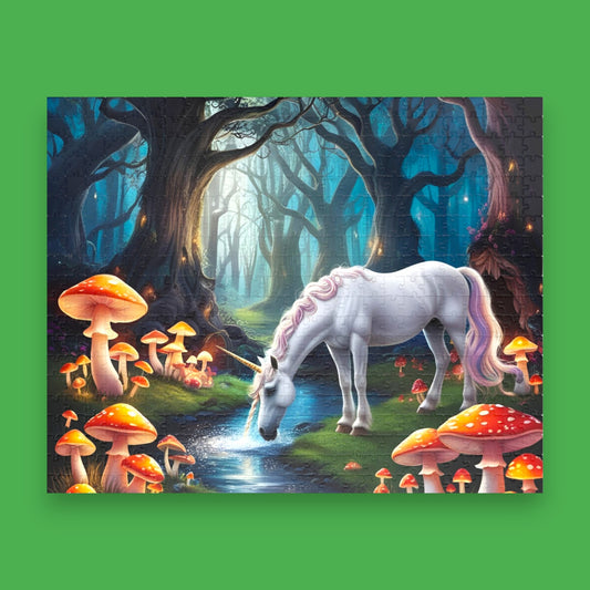 Enchanting Unicorn Custom Puzzle
