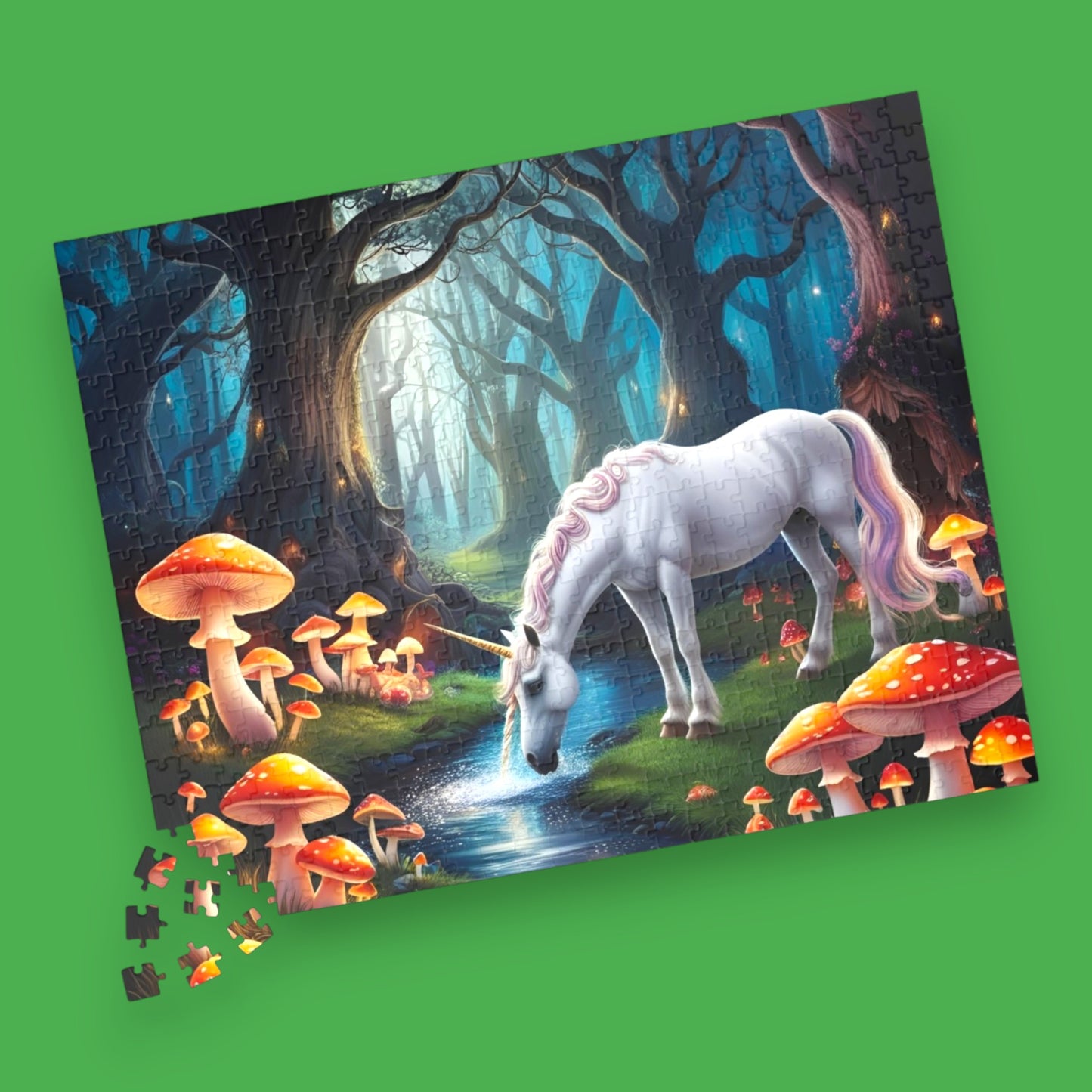 Enchanting Unicorn Custom Puzzle