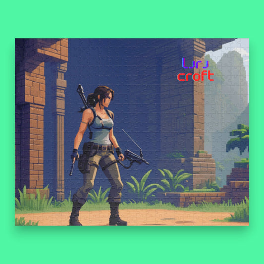 Lara Croft Adventure-Themed Jigsaw Puzzle (110, 252, 520 - piece)