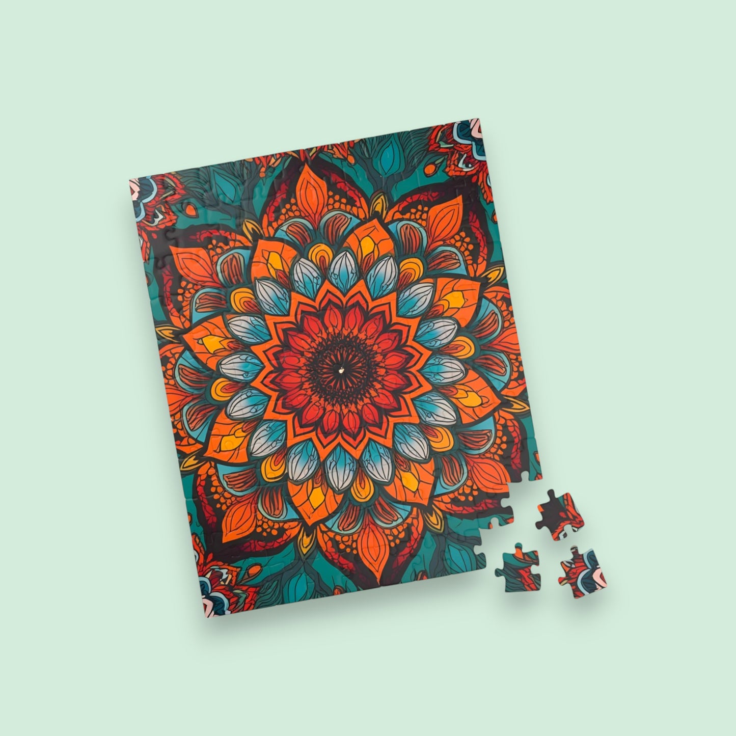Colorful Mandala Puzzle - Disassociation Management Tertiary